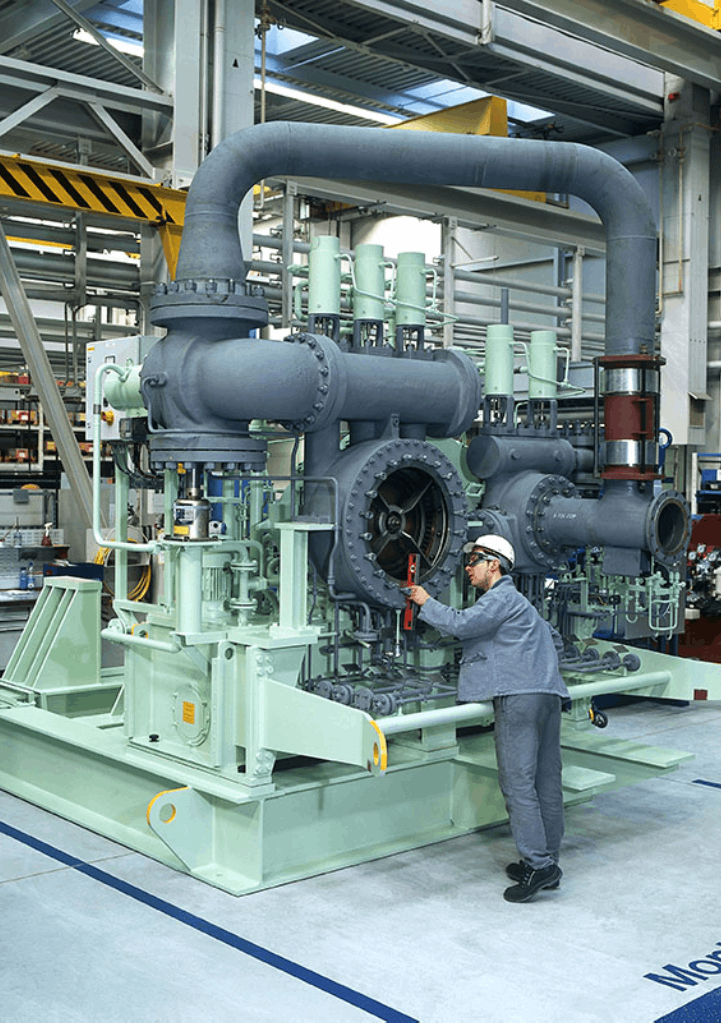 Howden's TWIN steam turbine installed photo