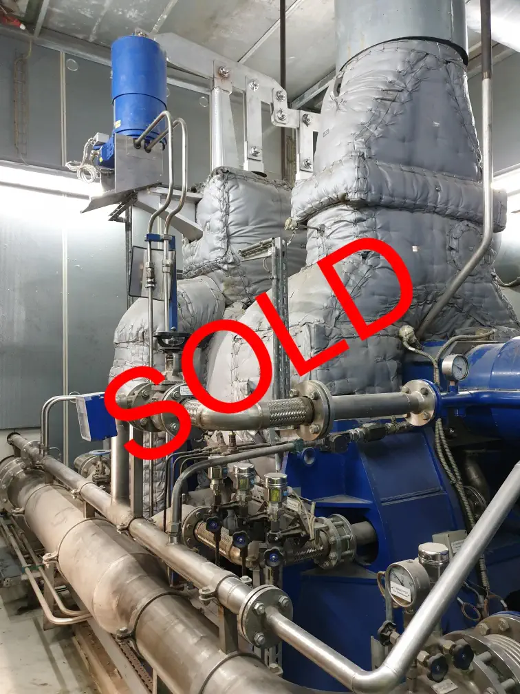 MAN steam turbine - SOLD